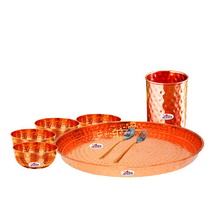 Copper Thali | Dinner Sets