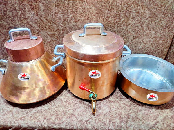 Copper Irani Tea Samawar Copper Hyderabadi Irani Chai