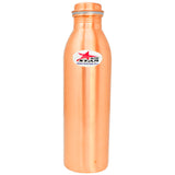 Water Bottle, Copper Bottle, Copper Water Bottle, For Office, Home, Gift and Travel Purpose. Capacity 1Litre