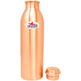 Water Bottle, Copper Bottle, Copper Water Bottle, For Office, Home, Gift and Travel Purpose. Capacity 1Litre