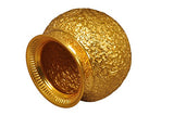 Pure Copper Pot - Gold Coated with Kashmiri Carved Design - Nutristar