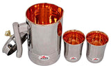 steel copper drinkware set