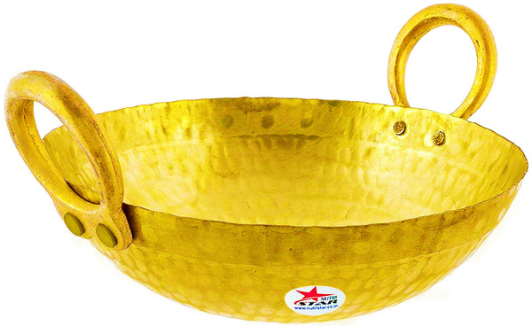 6 L Kadai Brass, For Hotel at Rs 660/kg in Bhandara