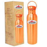 Copper Water Bottle, Copper Bottle with Handle, Drinkware (Pack of 1).