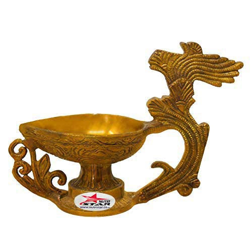 Benefits of Brass Diya  Peacock Diya Decoration for Home – Ashtok