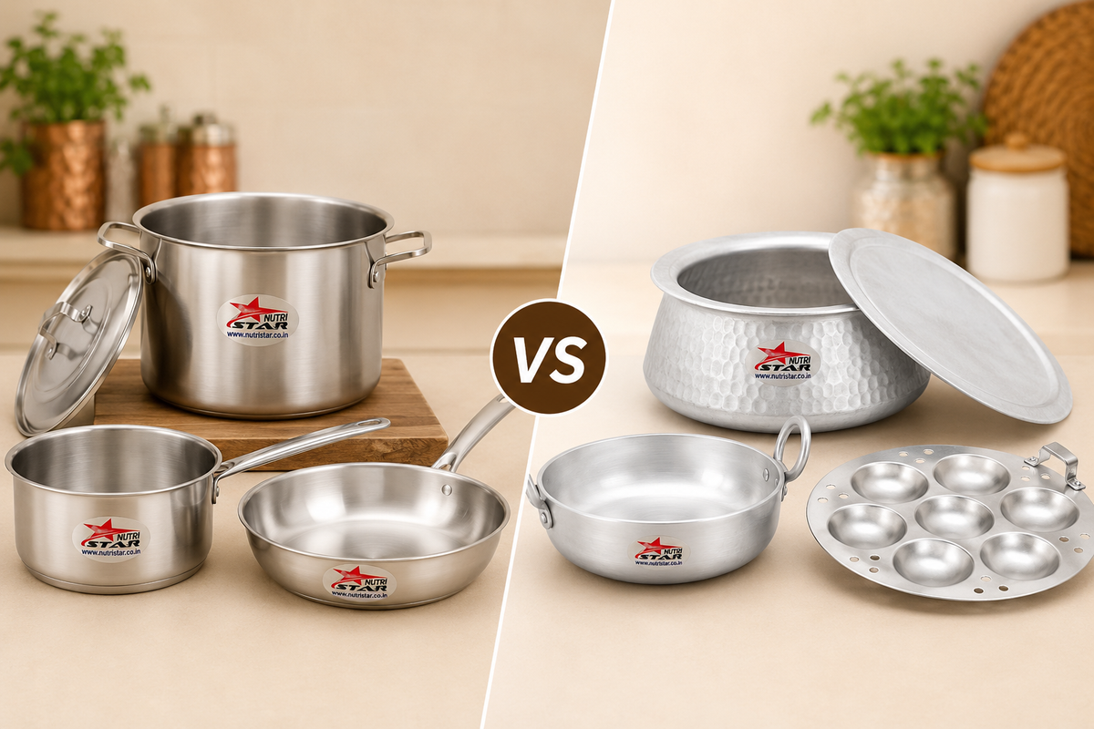Stainless Steel vs Aluminium Cookware: Which Is Better?
