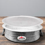 Biryani Handi,Aluminium Biryani Handi Pot with Lid,Thick Gauge Cooking Vessel.