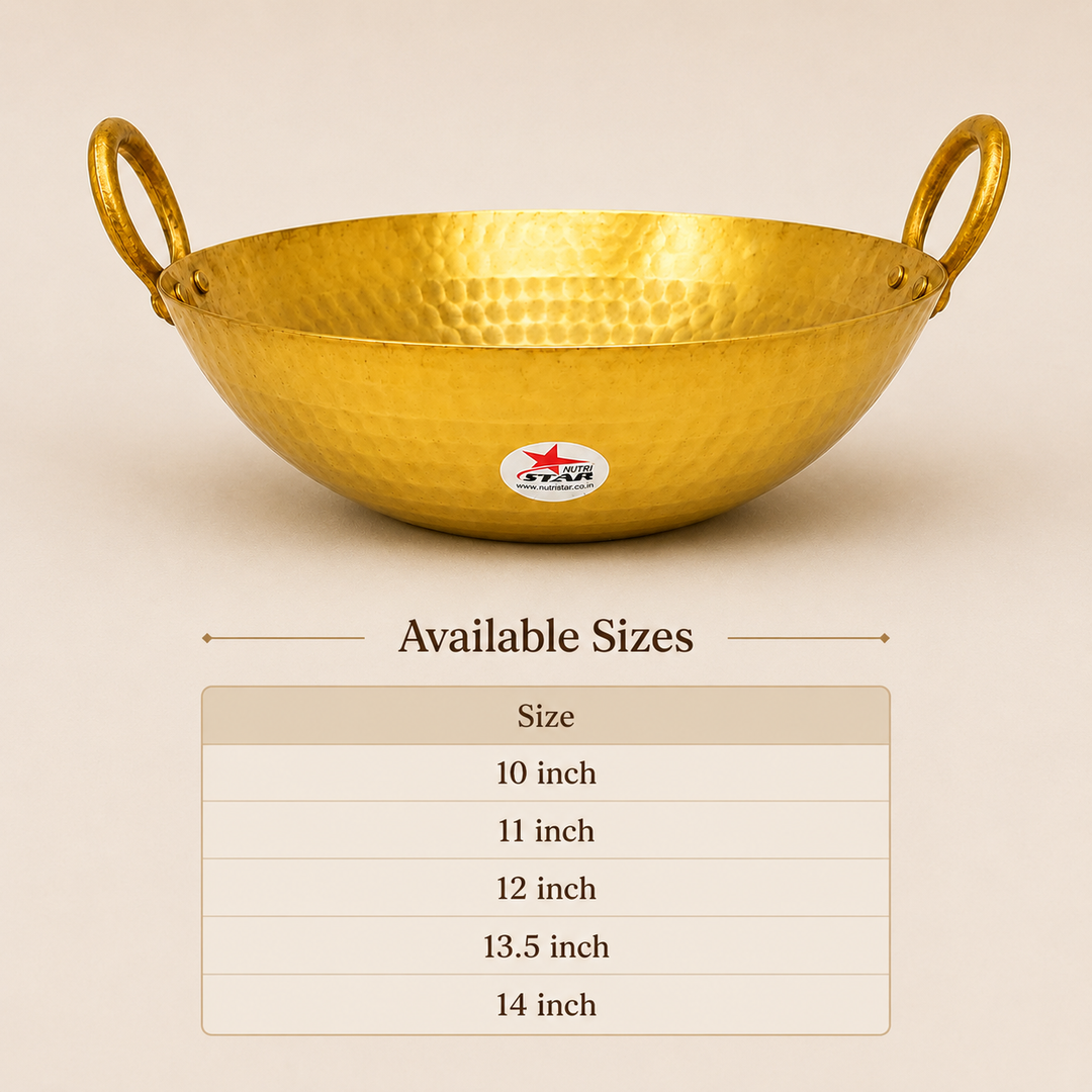 Brass Mathar Kadai | Traditional Brass Cookware