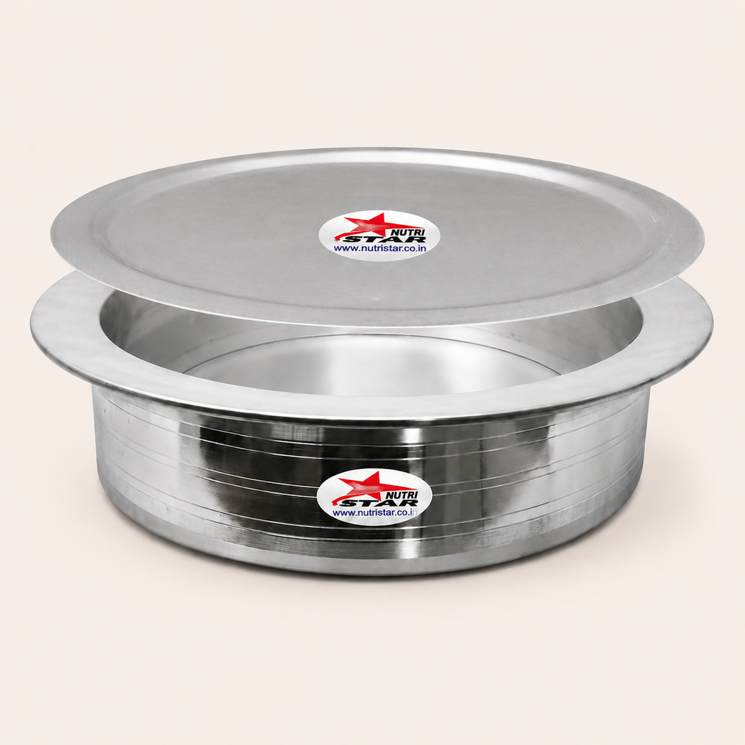 Aluminium Biryani Handi heavy guage with Lid for Hotel, Restaurant & Catering main