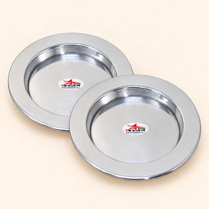 Aluminium Kunafa Plate – Set of 2 | 5", 7" &amp; 10" Kunafa Sizes