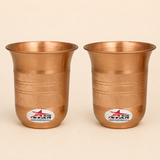 Nutristar Traditional Pure Copper Drinking Glass – 250 ml