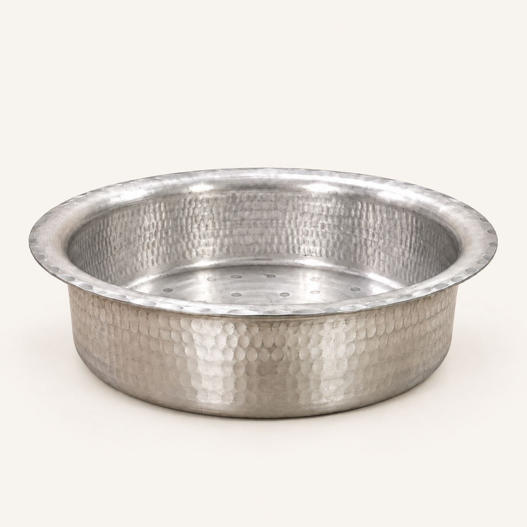Jointless Aluminium Biryani Handi – Hyderabadi Dum Cooking Pot - main product image