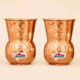 Nutristar Traditional Pure Copper Lota Glass – 300 ml