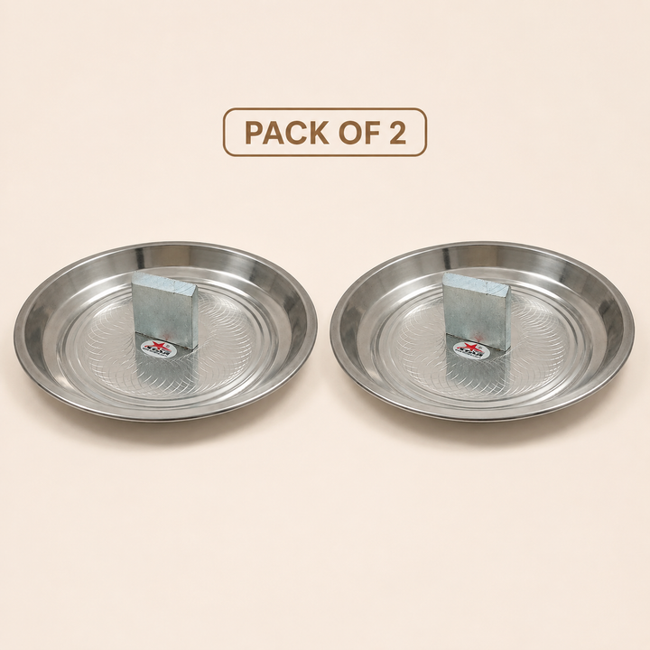 Nutristar stainless steel coconut breaker with center striking block