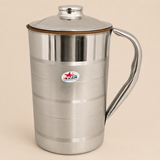 Nutristar Stainless Steel Water Jug with Lid & Handle – 1.5 Litre