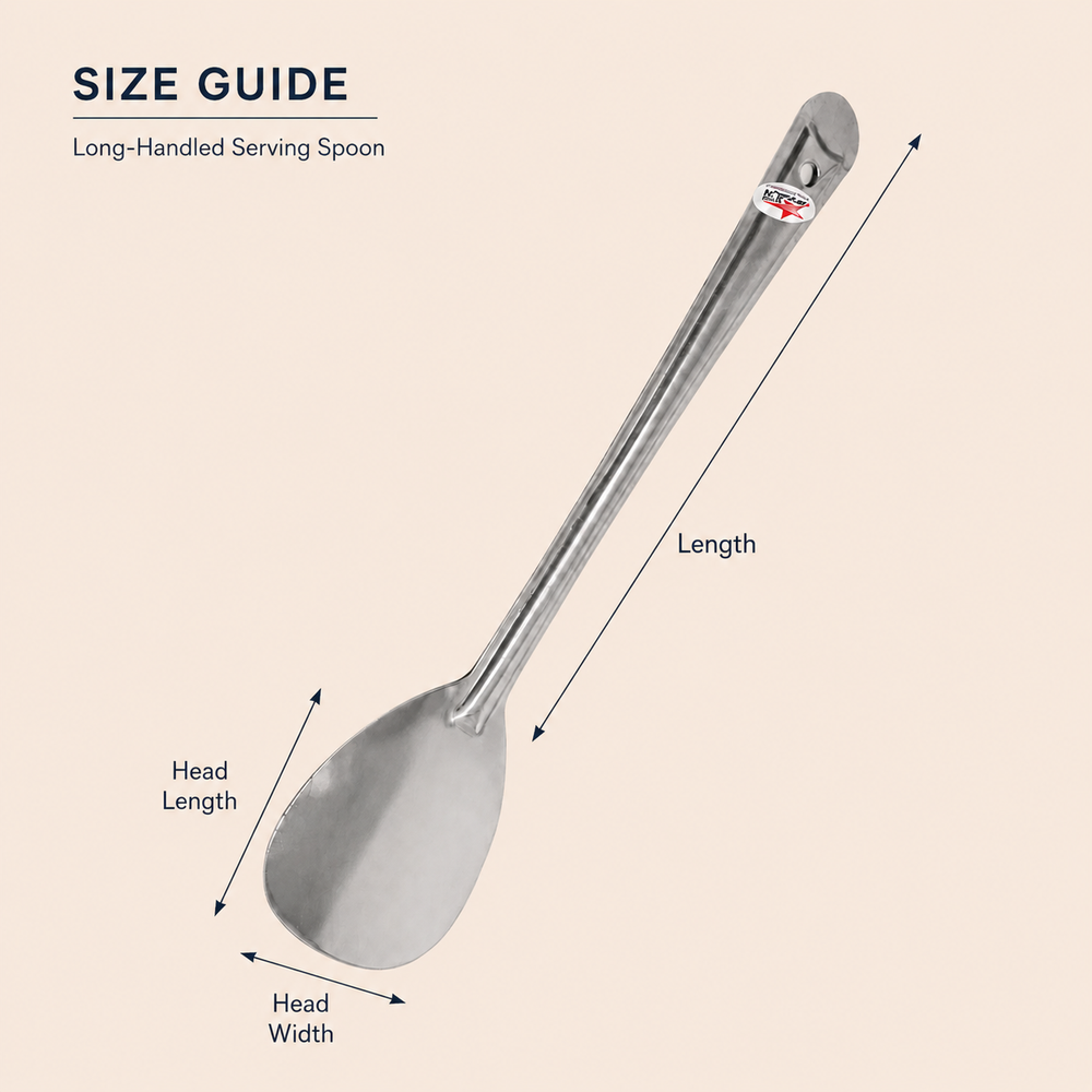 Nutristar stainless steel serving spoon kitchen purpose