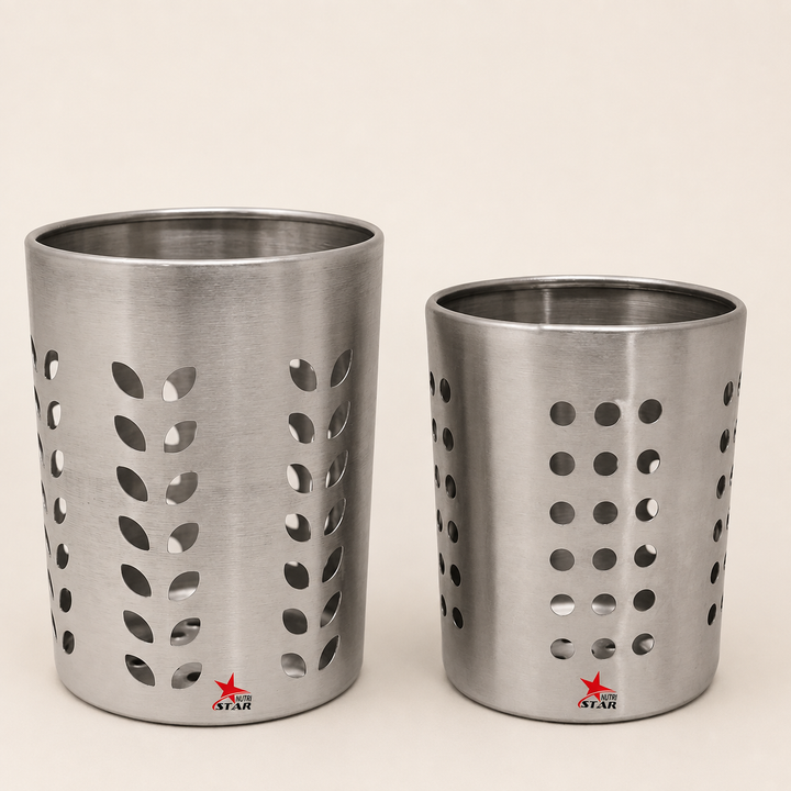 Nutristar stainless steel utensil holder and cutlery stand