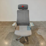 Ergonomic Mesh Office Chair with Headrest & Adjustable Arms