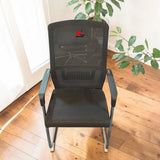 Premium Visitor Mesh Office Chair with Fixed Armrests