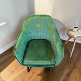 Premium Velvet Accent Chair | Modern Designer Lounge Chair