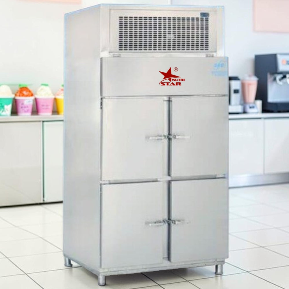 Commercial Stainless Steel Freezer | 4 Door Vertical Freezer