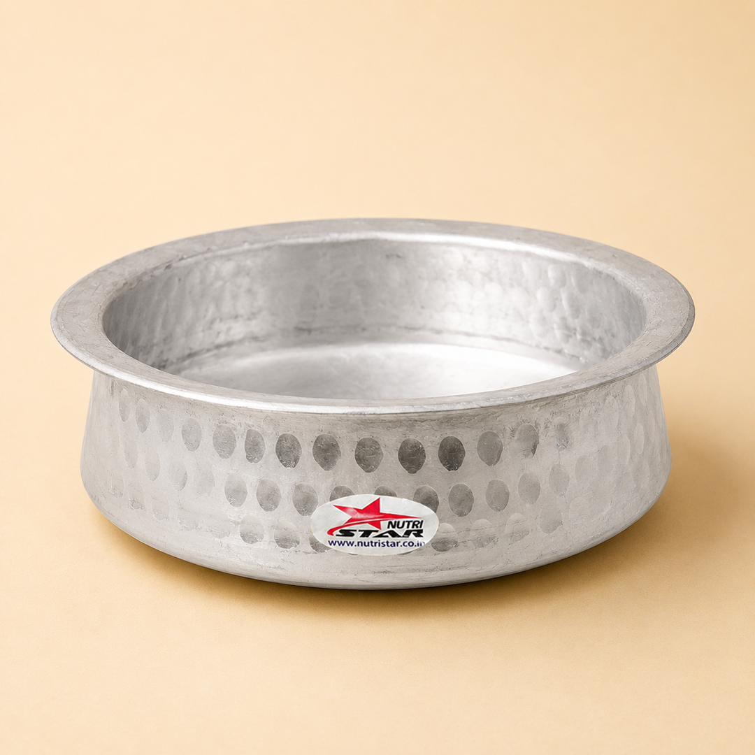 Biryani Handi with Lid, Cooking Handi for Hyderabadi Dum Biryani Heavy Gauge, Cookware. - main product image
