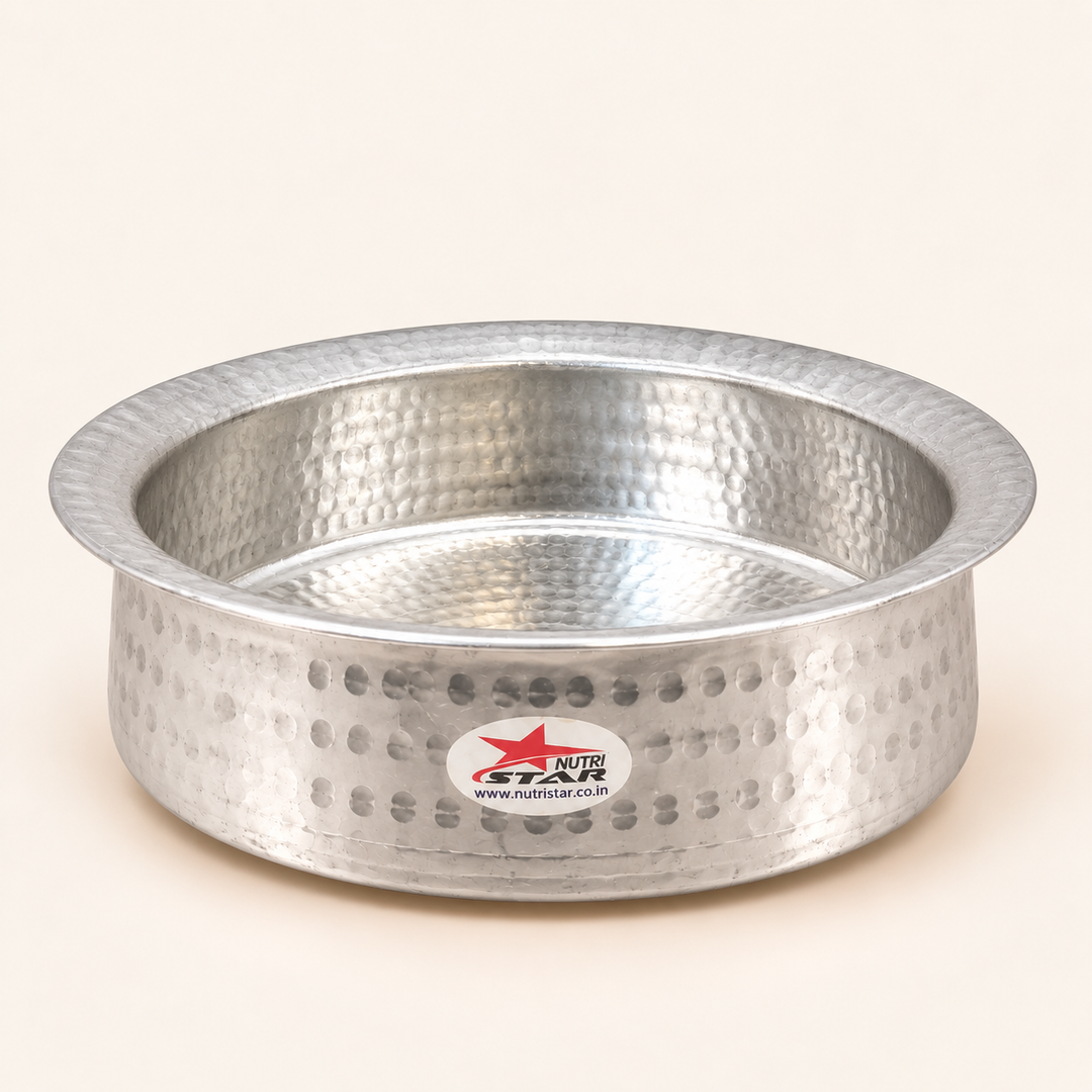 Biryani Handi with Lid, Cooking Handi for Hyderabadi Dum Biryani Heavy Gauge, Cookware. - main product image