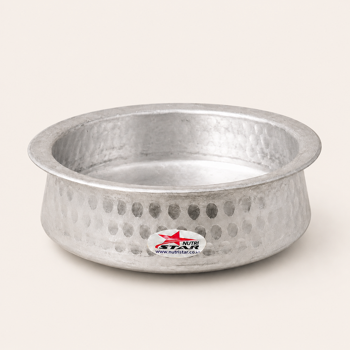 Biryani Handi with Lid, Cooking Handi for Hyderabadi Dum Biryani Heavy Gauge, Cookware. - main product image