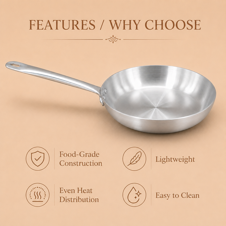 Aluminium Frypan - uses