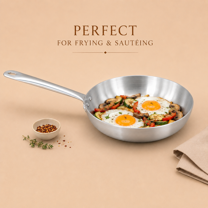 Aluminium Frypan - size guide
