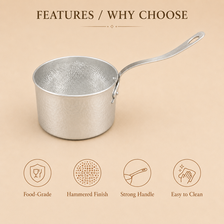 Aluminium Saucepan - uses