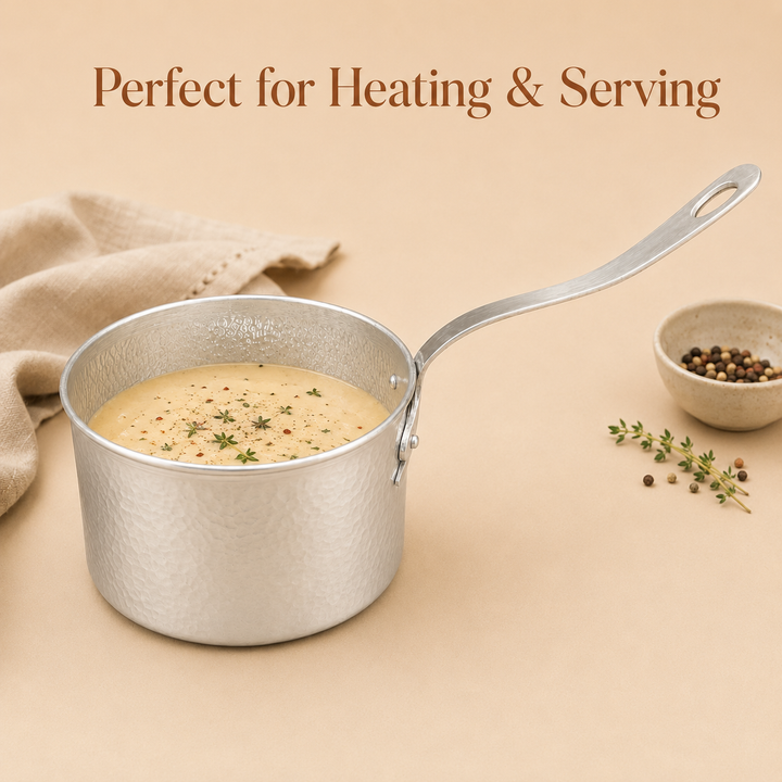 Aluminium Saucepan - size guide