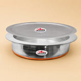 Biryani Handi with Lid, Cooking Handi for Hyderabadi Dum Biryani Heavy Gauge, Hotel Cookware, Biryani Handi with Collar.
