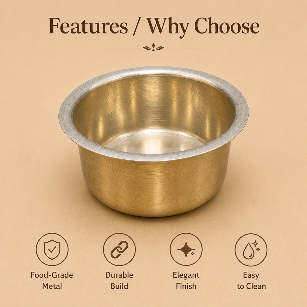 Brass Khalai Top - uses