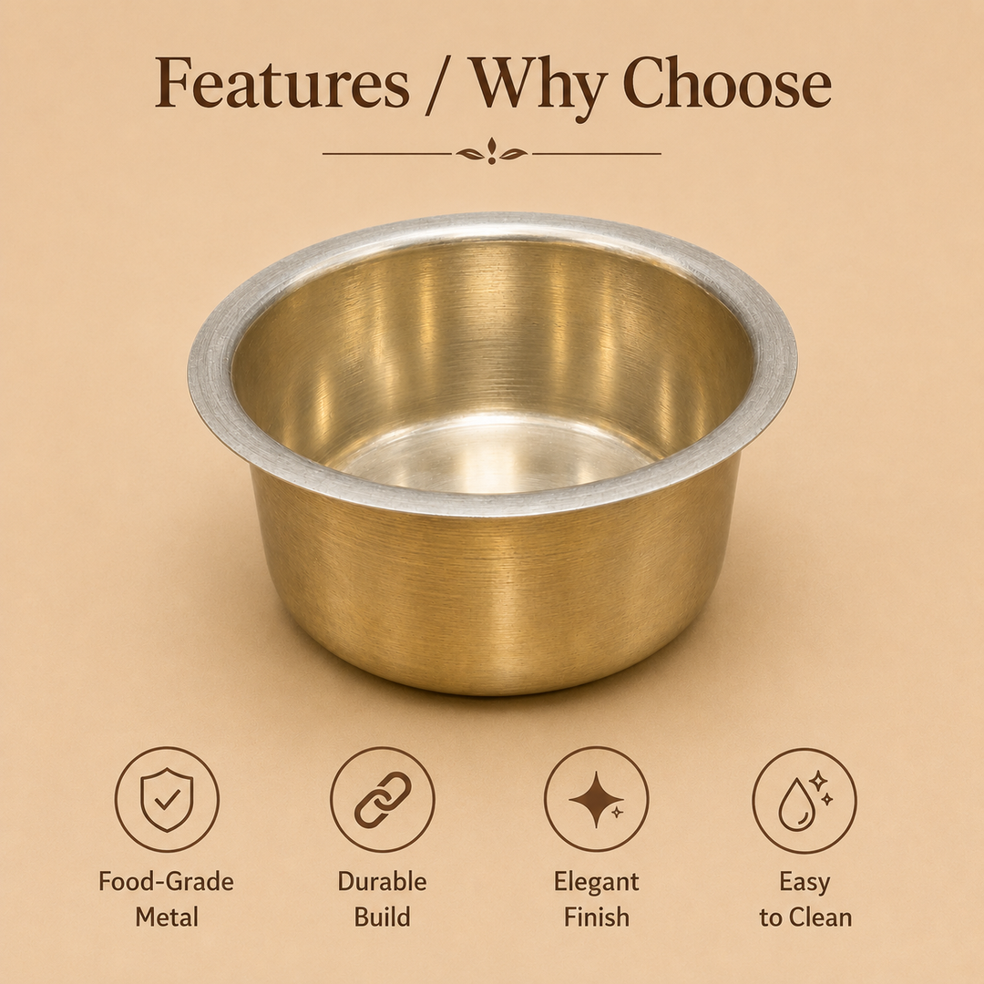 Brass Khalai Top - uses