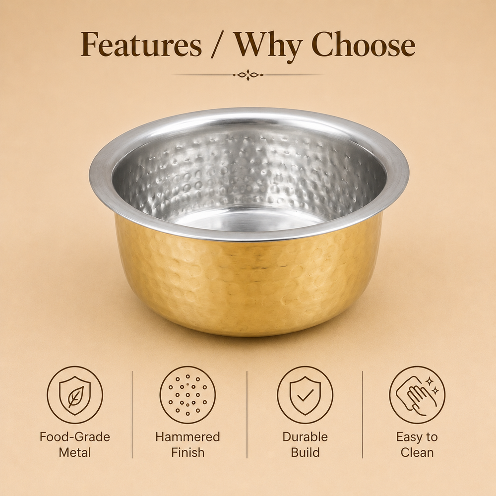 Brass Khalai Mathar Top - uses