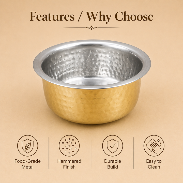 Brass Khalai Mathar Top - uses