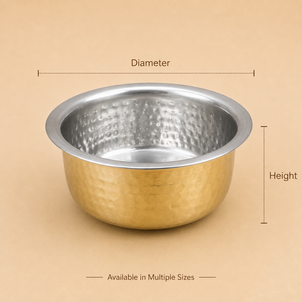 Brass Khalai Mathar Top - use