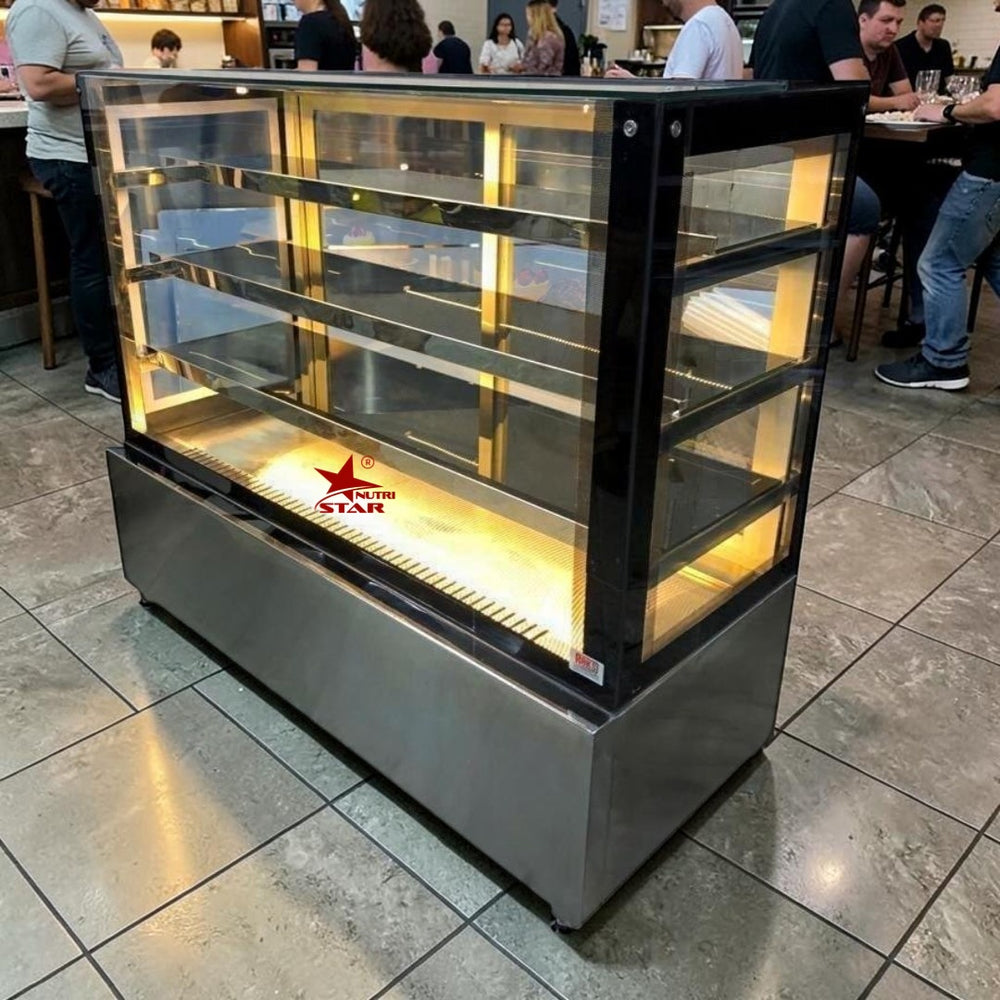 Nutristar Stainless Steel Hot & Cold Display Counter | Commercial Food Display