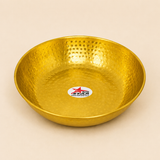 Brass Mixing Bowl, Brass Fruit Bowl Online, Diameter 13 Inch.