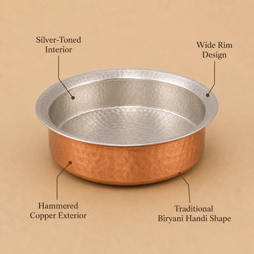 Hammered Copper Lagan