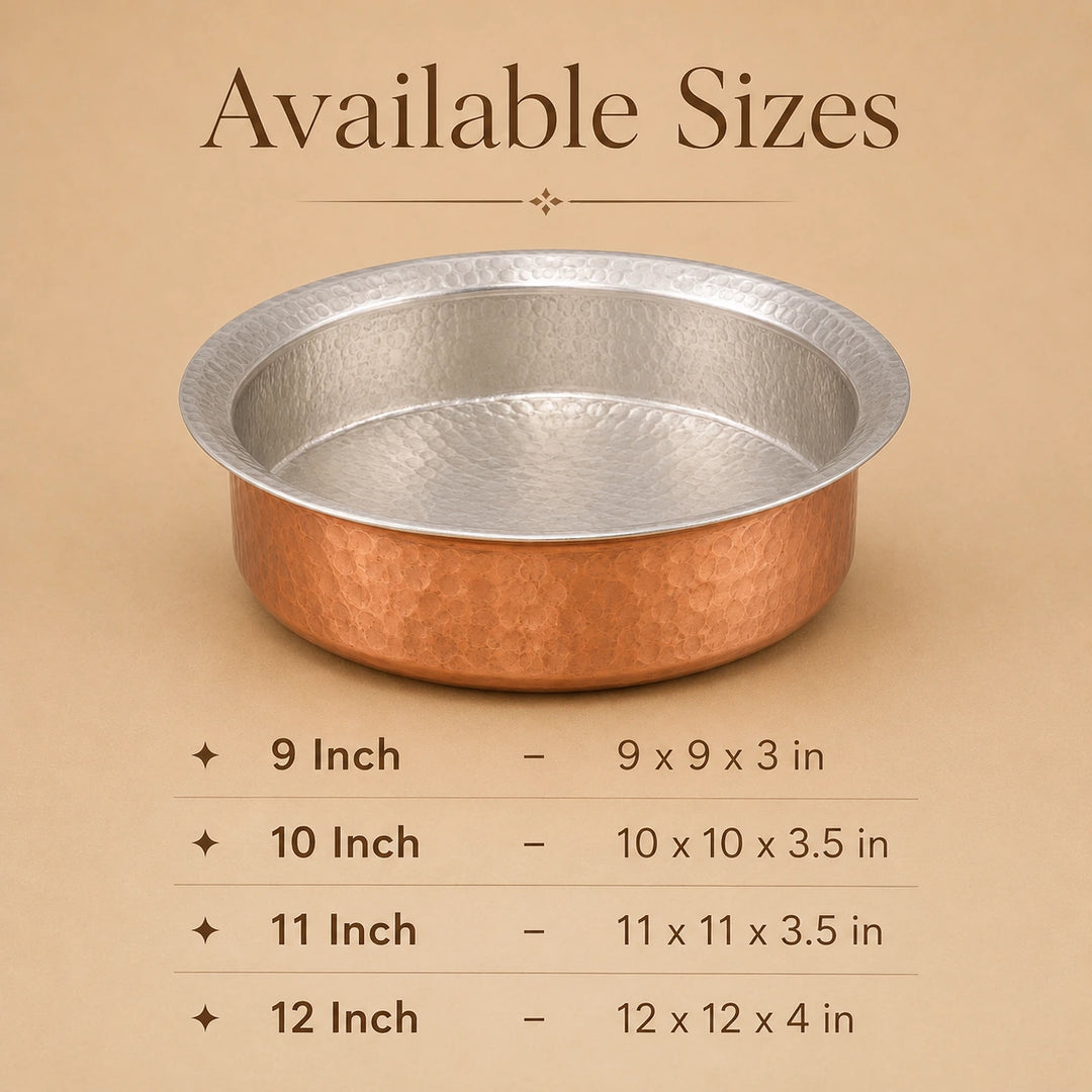 Hammered Copper Lagan