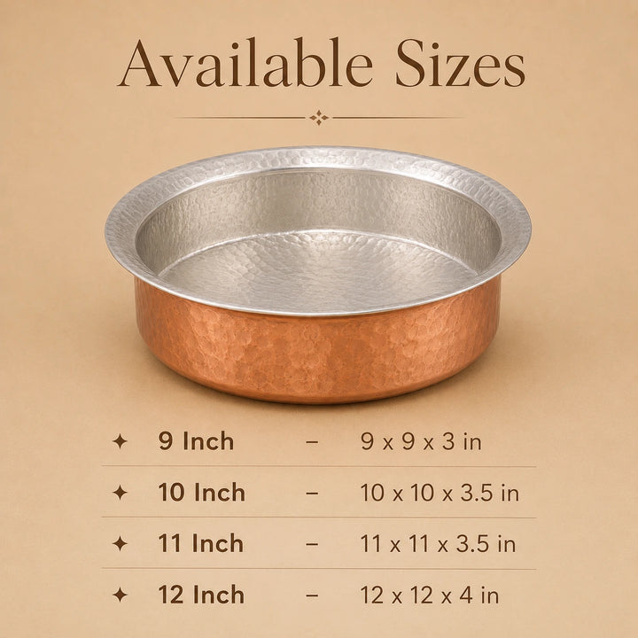 Hammered Copper Lagan