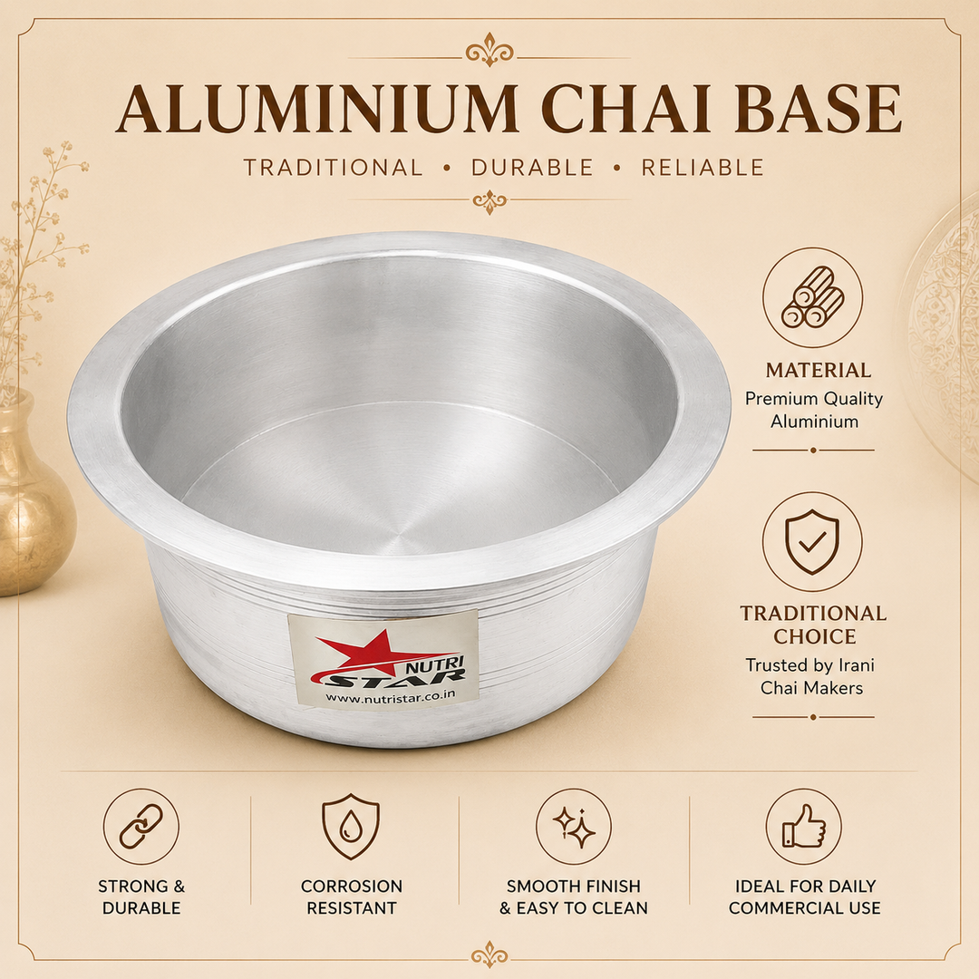 Irani Chai Set, Aluminum Chai Set, Hotelware. 1Handa, 1Samawar and 1Patila.
