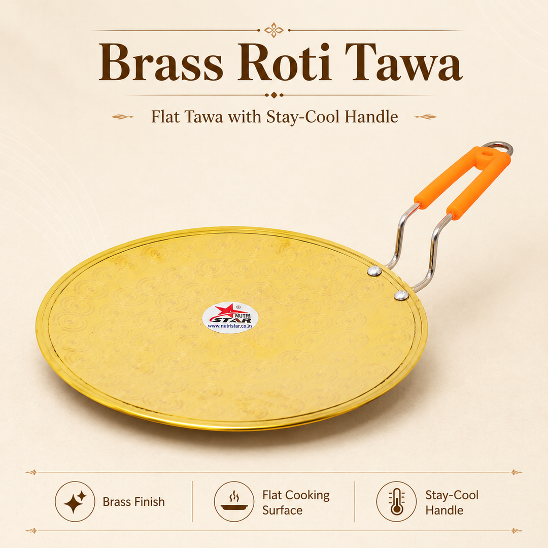 Brass Roti Tawa Best Tawa For Roti. Thickness 3mm. - main product image
