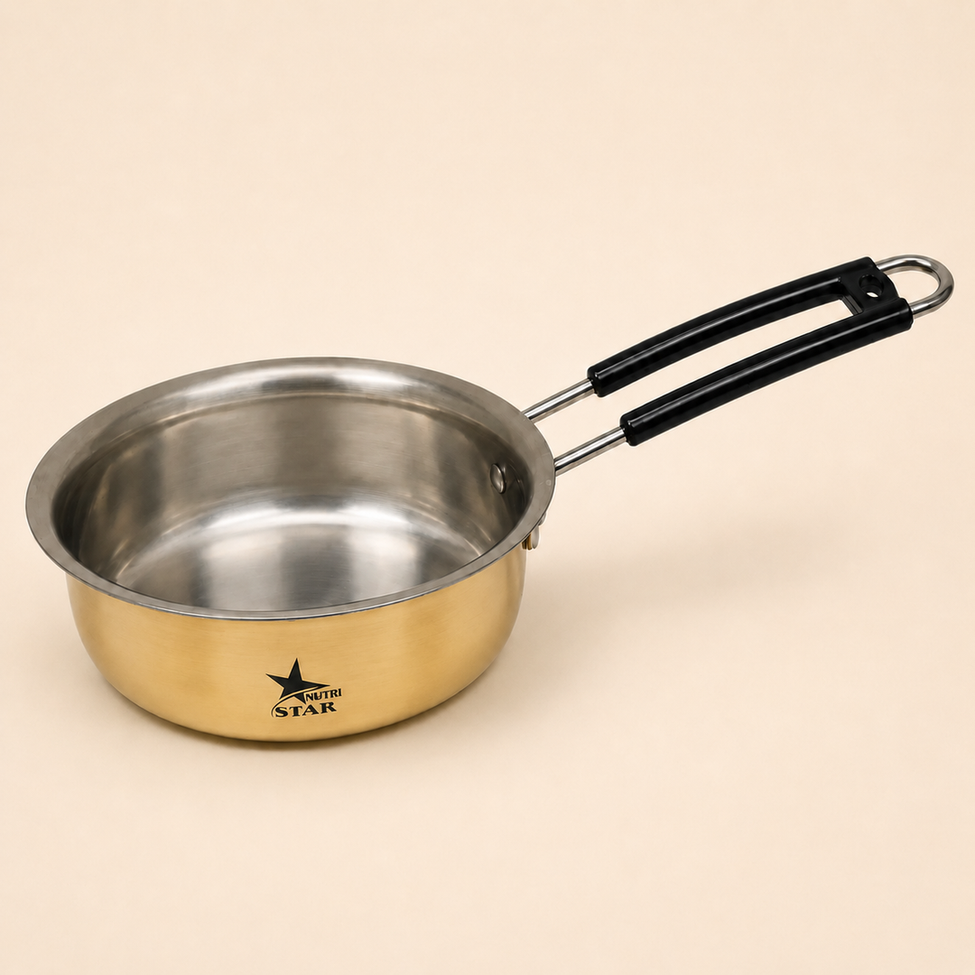 Brass Cooking Pot Brass Fry Pan, Brass Cooking Vessels - main product image