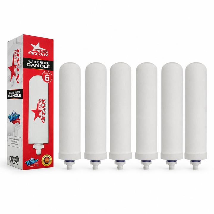 Ceramic Water Filter Candles for Stainless Steel Gravity Water Filters - size guide