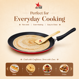 Non Stick Tawa/Griddle with Handle, Roti/Dosa Tawa, Thickness - 3 MM.