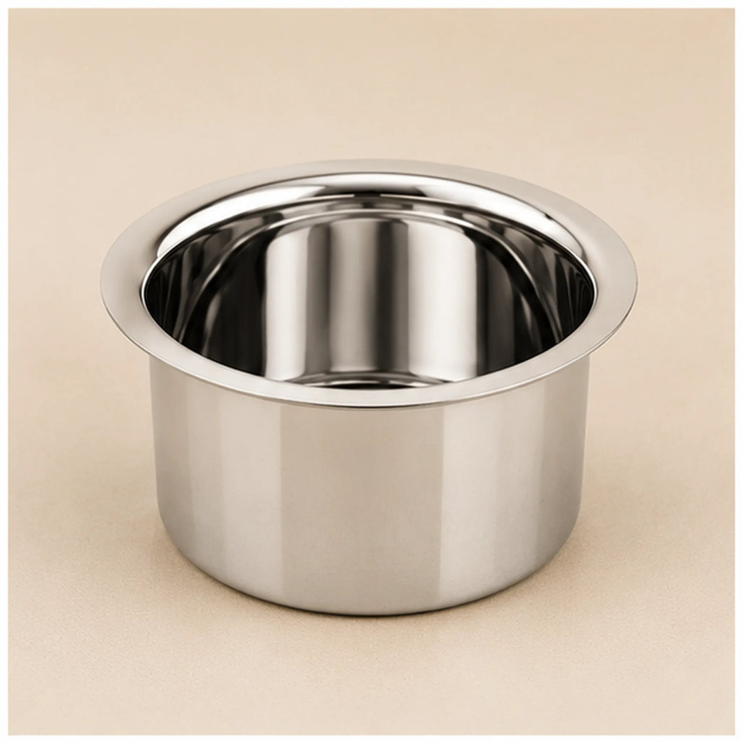Stainless Steel Cooking Pot, Tope or Patila, Pack of 1. - main product image
