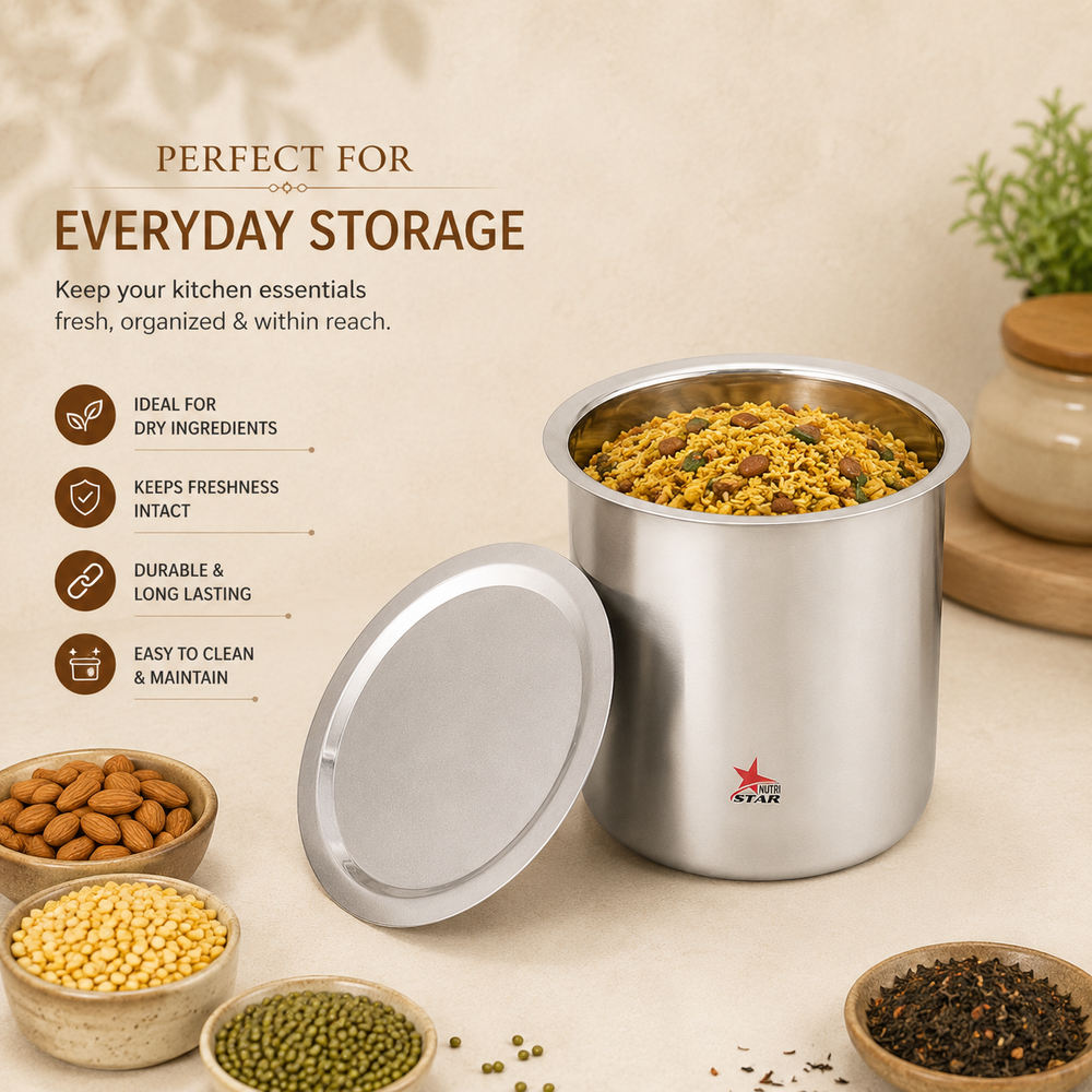 Stainless Steel Milk Boiler, Deep Gunj with Lid. - uses
